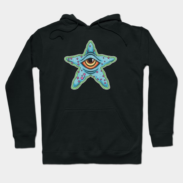 Star Kaiju Hoodie by Fuzzyjoseph